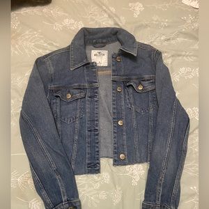 hollister jean jacket